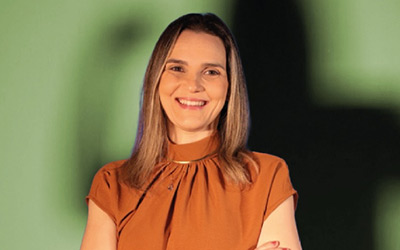 Raphaela Cordeiro, gerente comercial do Santander Financiamentos e egressa do curso de Administração da Unifor