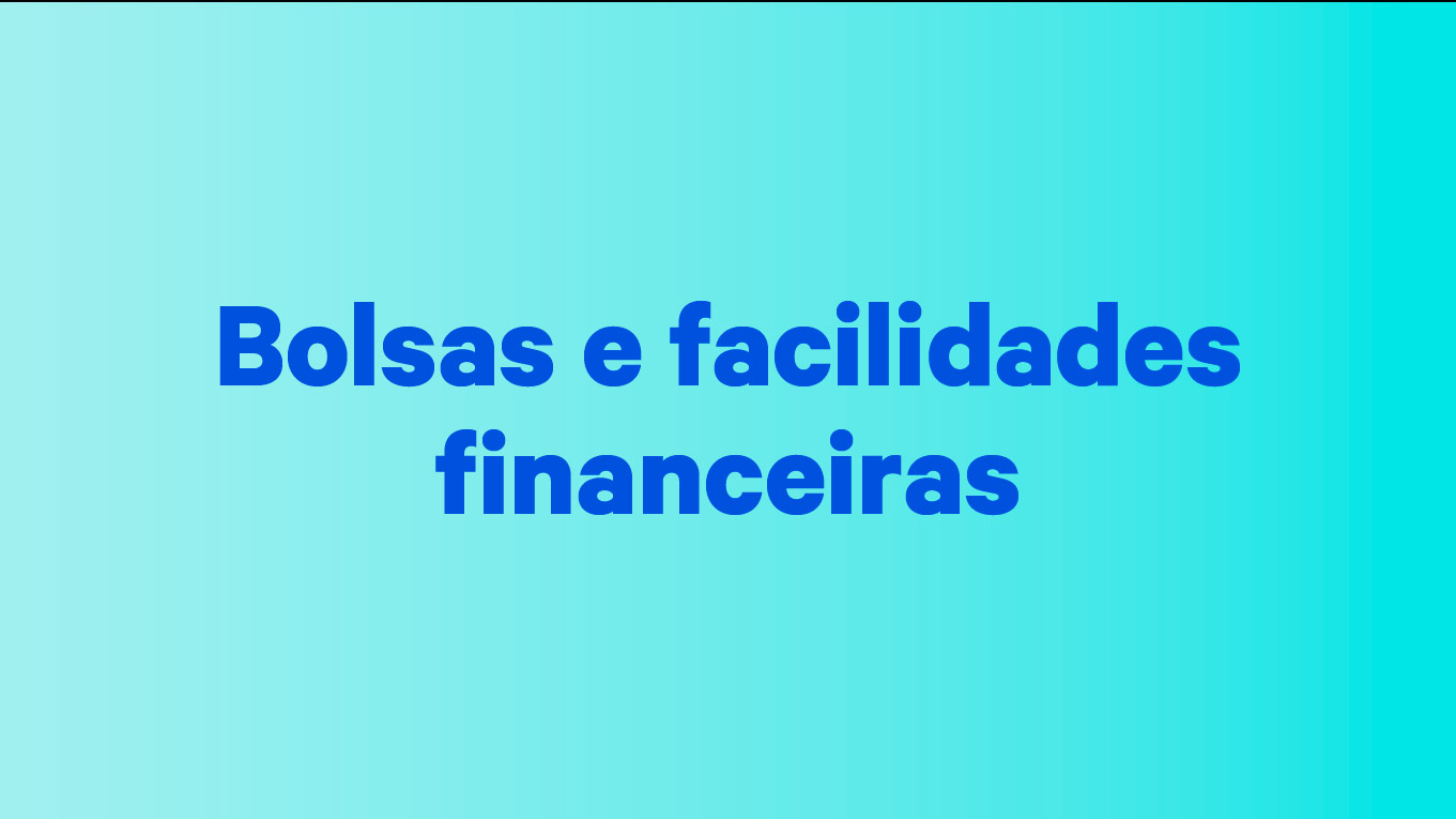 Imagem dividida: à esquerda, jovem sorri. À direita, fundo amarelo com informações em texto