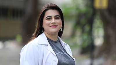 Professora Carolinne Reinaldo é coordenadora do curso de Nutrição da Universidade de Fortaleza. (Foto: Ares Soares)