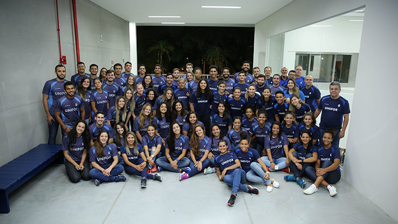 Atletas e técnicos da Unifor disputam os Jogos Universitários Brasileiros (JUBs), maior competição competição universitária da América Latina.  Foto: Ares Soares/Unifor