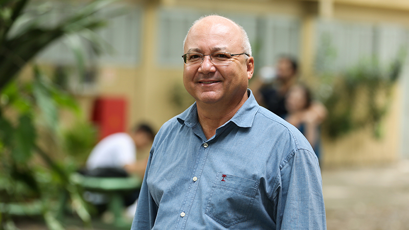 Professor e coordenador do curso de Ciências Contábeis da Unifor, Welington Lima. Foto: Ares Soares.