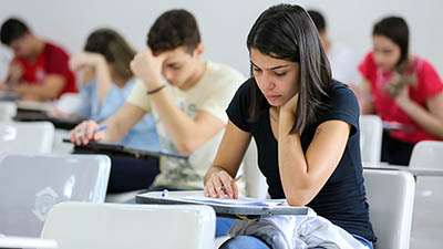 O exame busca avaliar o desempenho dos estudantes dentro dos cursos de graduação da Universidade. Foto: Ares Soares.