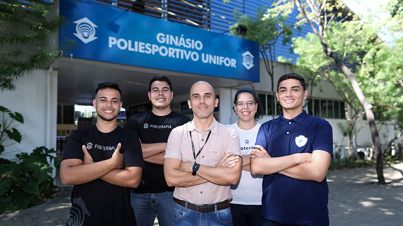 O curso de Fisioterapia da Universidade de Fortaleza, oferece apoio direto ao evento, partilhando a infraestrutura da Universidade para o acontecimento de minicursos e  simpósios durante o pré-congresso. Foto: Ares Soares.