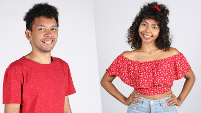 Davinilton Aguiar e Dhara Amorim, estudantes de Jornalismo da Unifor, apresentam o Unifor Notícias nesta sexta-feira, a partir das 17h30 (Foto: Divulgação)