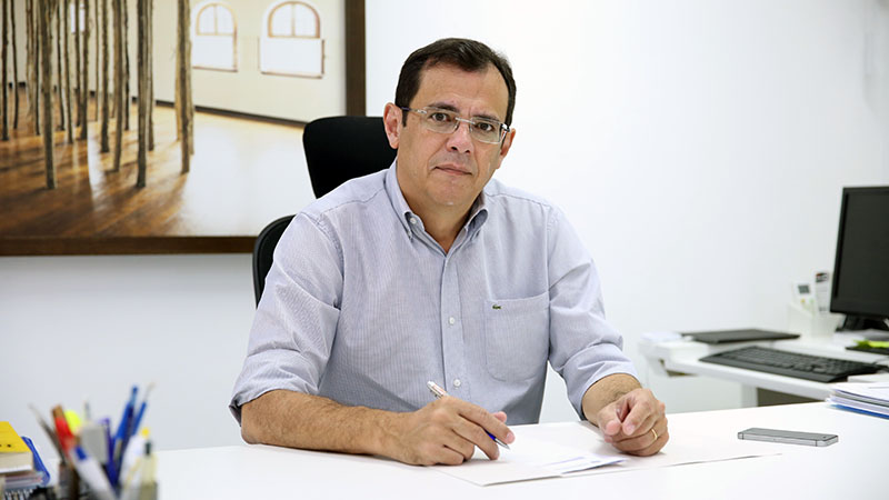 Professor Jackson Sávio, diretor do Centro de Ciências Tecnológicas da Unifor (Foto: Ares Soares/Unifor)