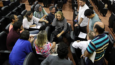 O Encontro Pedagógico tem como objetivo incentivar o professor a participar ativamente na inovação educacional e na melhoria da qualidade da educação e do ensino (Foto: Ares Soares/Unifor)