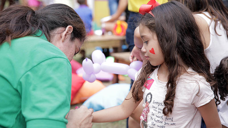 No sábado (27), acontece a Manhã Recreativa, com contação de histórias, brincadeiras, esportes, pintura e mais. (Foto: Ares Soares)