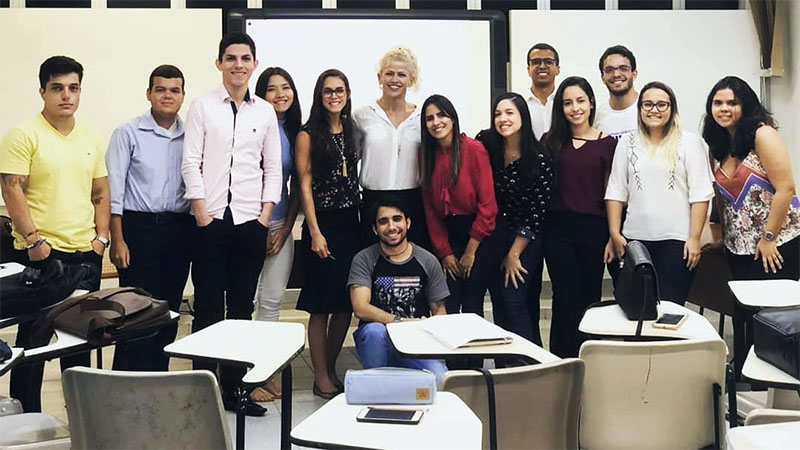 A realização é do Grupo de Estudos Processuais (GEP) da Unifor, coordenado pela profa. Elizabeth Coelho (Foto: Arquivo Pessoal)