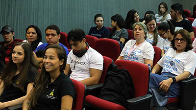 O objetivo é proporcionar aos alunos e professores um momento de socialização, recepcionando os alunos ingressantes (Foto: Ares Soares)