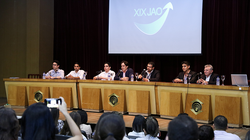 Promovida pelo curso de Odontologia da Unifor, a tradicional JAO tem como objetivo apresentar trabalhos científicos.  Foto: Ares Soares/Unifor.