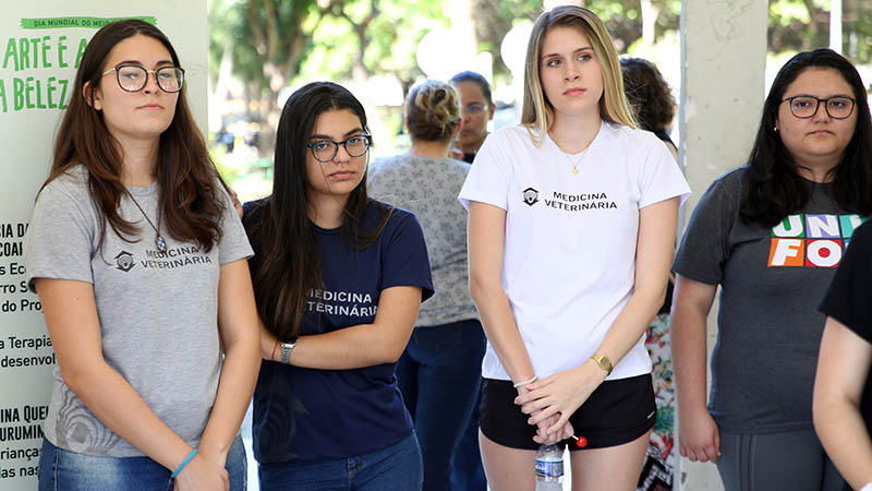 O aluno de Veterinária da Unifor conta com um currículo inovador associado a metodologias modernas (Foto: Ares Soares)