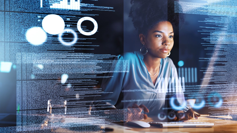 No Brasil, apenas cerca de 24% das mulheres estão empregadas em ciência, tecnologia, estatística, matemática, mesmo representando 47% da força de trabalho em nosso País (Ilustração: Getty Images)