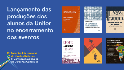 Além do lançamento dos livros, o evento contará com palestra da Secretária da Cultura do Estado do Ceará do presidente do Instituto Brasileiro de Direitos Culturais
