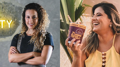 Sasha Reeves, fundadora da Academia AYO Fitness Club / Valéria Barros, fundadora da Trevo Açaí.