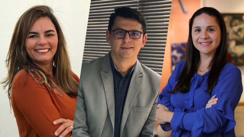 Adriana Leite, Fabiano Mapurunga e Mariana Mota destacam o crescimento do agronegócio na região Nordeste.