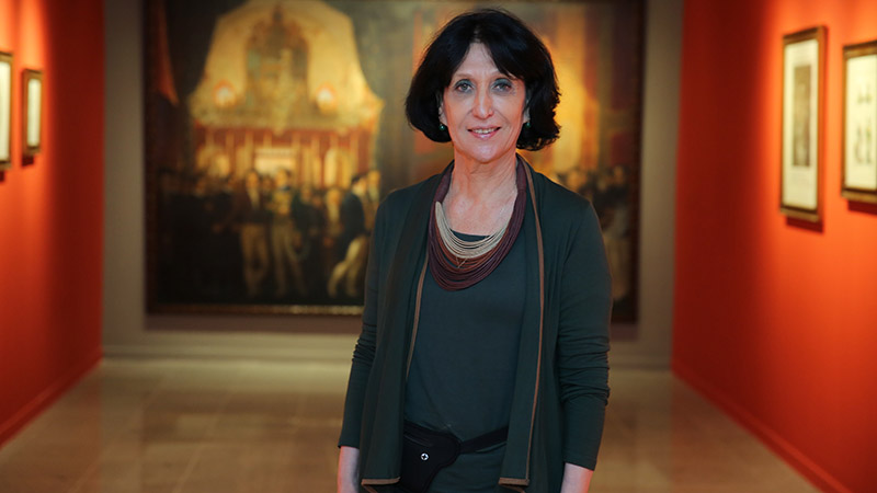 Denise Mattar foi curadora do Museu da Casa Brasileira, SP de 1985 a 1987, do Museu de Arte Moderna de São Paulo de 1987 a 1989 e do Museu de Arte Moderna RJ de 1990 a 1997 (Foto: Ares Soares)