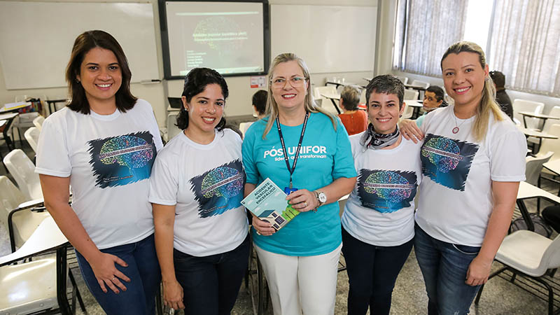 A iniciativa é fruto do trabalho de conclusão do curso desenvolvido por alunas da especialização em Neurociências e Reabilitação. Foto: Ares Soares.