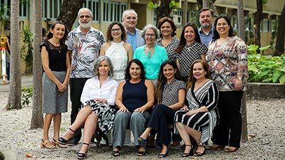 Docentes da Pós-graduação em Psicologia da Unifor. Em 2017, o Programa comemorou 20 anos de atuação (Foto: Ares Soares)