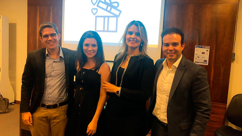 O evento foi idealizado a partir de projeto apresentado pelo aluno Mateus Lins (PPGD/Unifor), que visa oferecer experiências vivenciais do mercado de trabalho jurídico a profissionais recém-formados (Foto: Arquivo Pessoal)