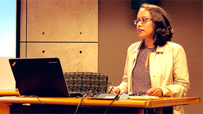 Professora Salona Lutchman, da Universidade de Cape Town, na África do Sul (Foto: UCT Law)