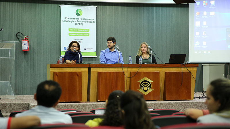 O I Encontro de Pesquisa em Estratégia e Sustentabilidade aconteceu em março de 2017 na Unifor (Foto: Ares Soares/Unifor)