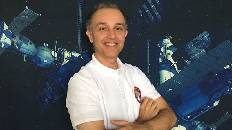 Jefferson Michaelis, diretor do núcleo de educação espacial da NASA. Foto: Divulgação.