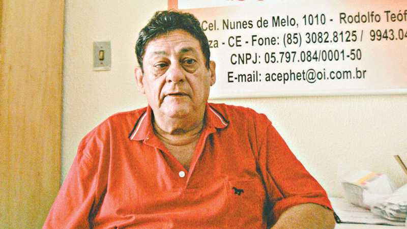 José Wilter recebeu um transplante de fígado há 15 anos.