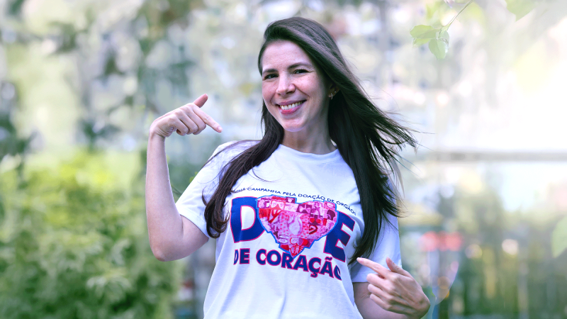Marina Alves, egressa do curso de Jornalismo da Unifor, recebeu doação de medula óssea
