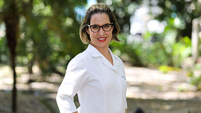 Polianna Lemos, professora do curso de Medicina da Unifor é a embaixadora da iniciativa este ano. (Foto: Ares Soares)