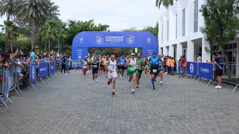 largada da corrida
