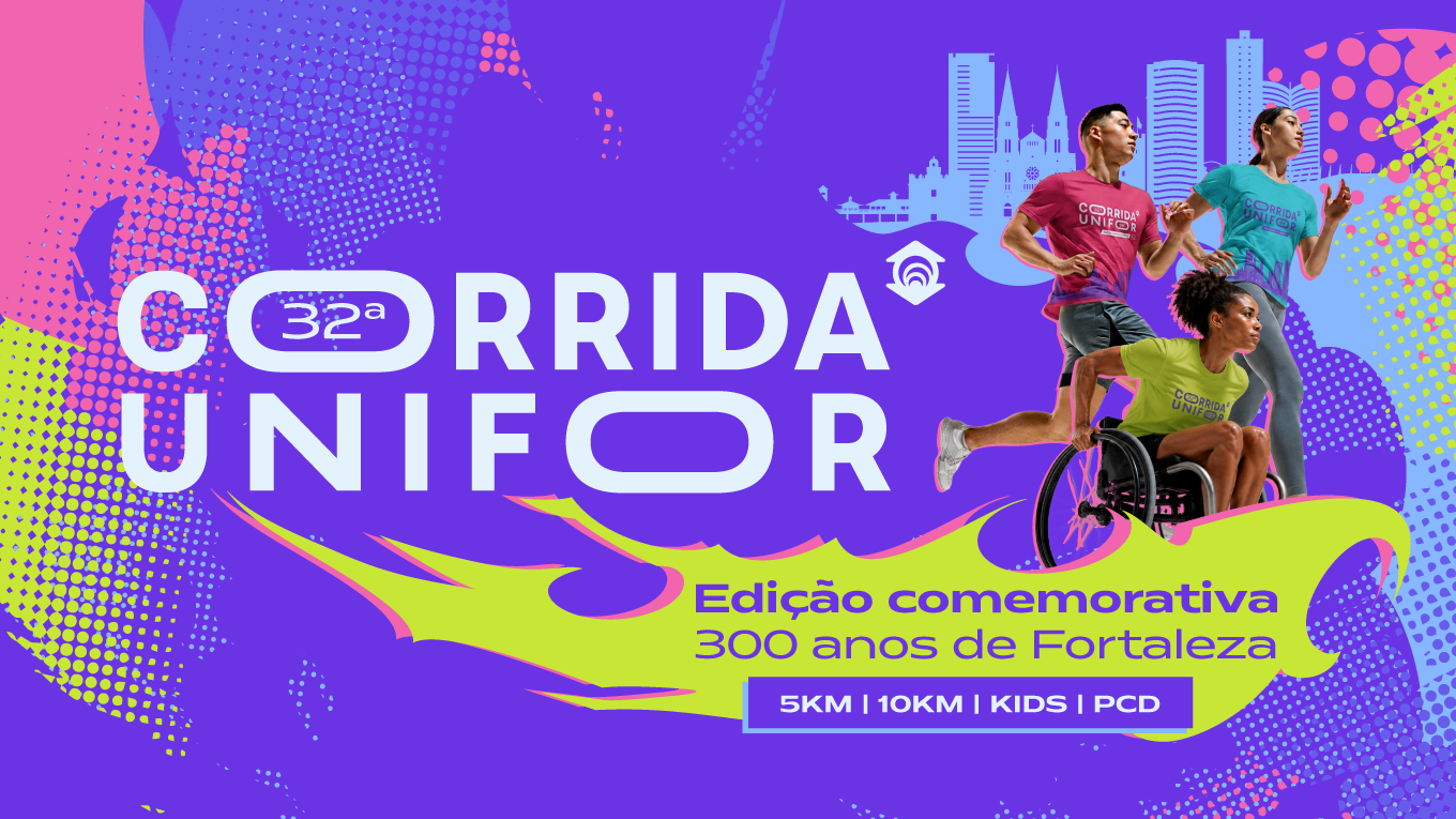 Imagem de atletas correndo na Unifor