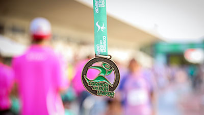 medalha da corrida de rua 2018
