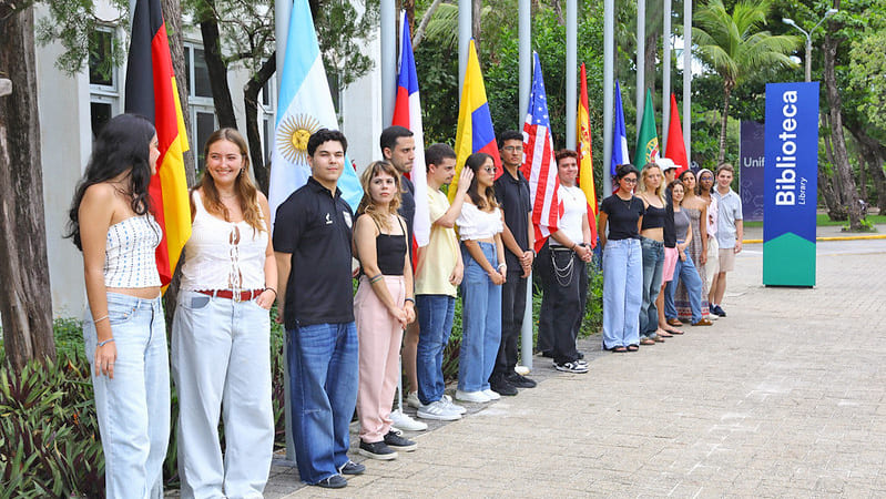 Estudantes de IES estrangeiras parceiras