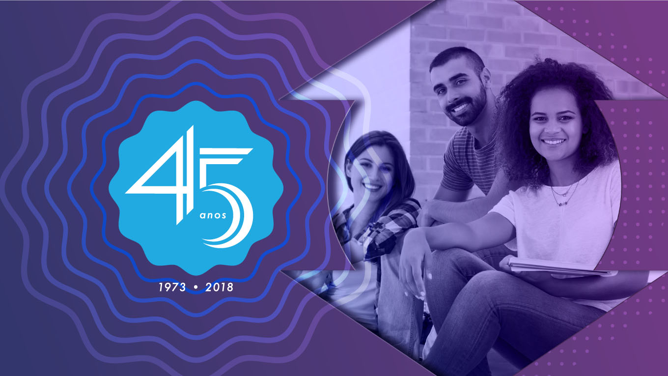 logo 45 anos