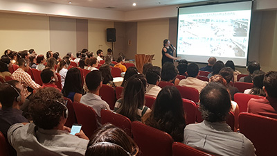 O Workshop de Infraestrutura para Pedestres foi realizado no dia 07 de Agosto.